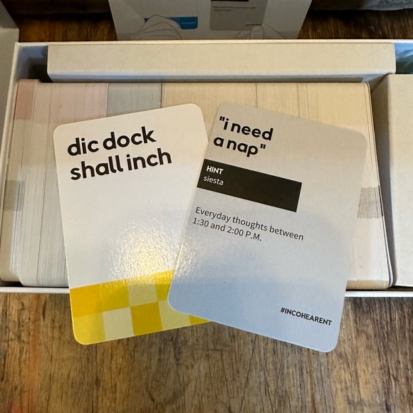 Incohearent The Party Game Where You Compete to Guess The Gibberish - Picture 4 of 4